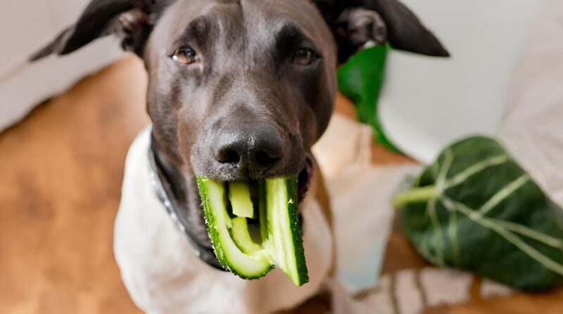 How to Serve Cucumber to a Dog